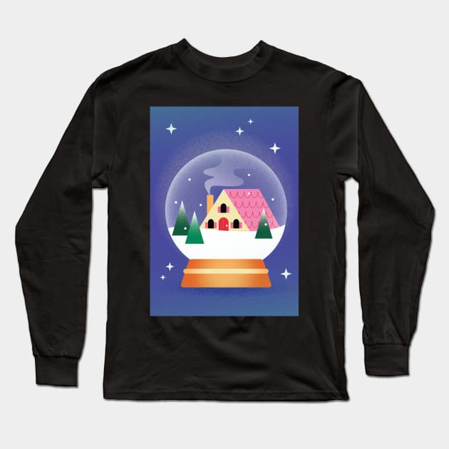 Cozy House Long Sleeve T-Shirt by arianis11